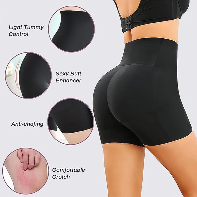 Women's Butt Lifter Padded Underwear, Hip Pads Body Shaper Control Knickers Hip Pad