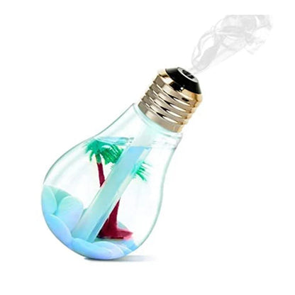 Air Freshener Bulb Humidifier With LED Night Light For Car Home And Office