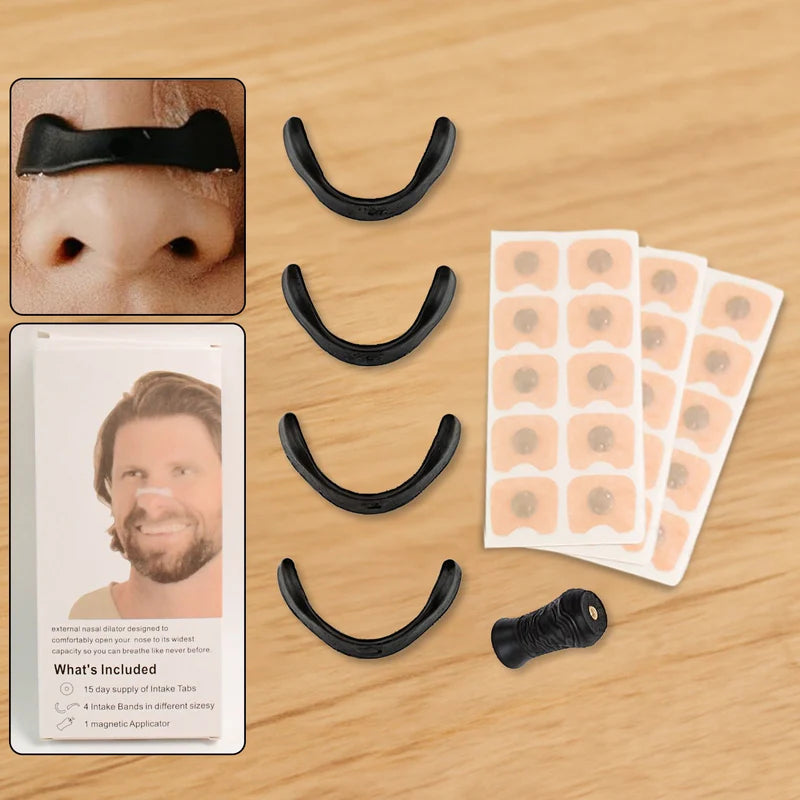 Nasal Strip Starter Kit - Boost Oxygen Intake, Reduce Snoring