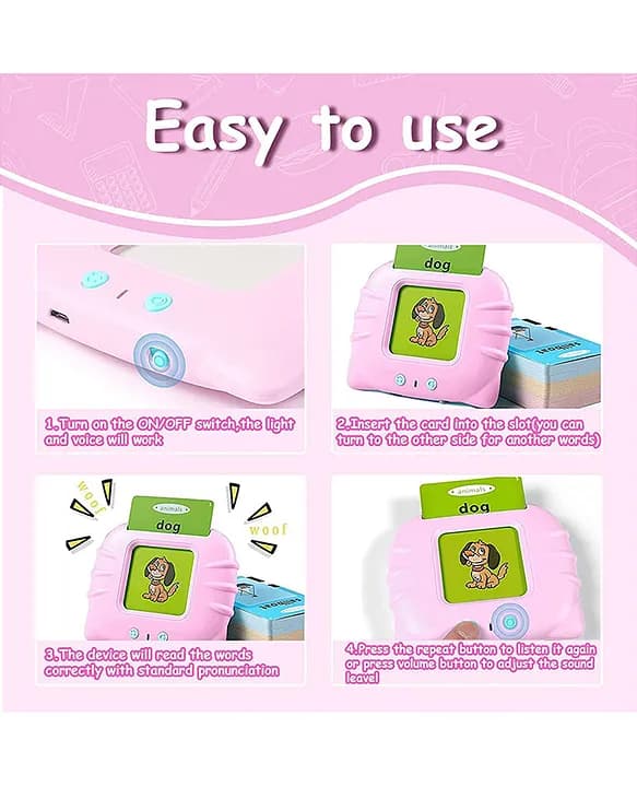 Intelligent Kids Talking Flash Card Machine